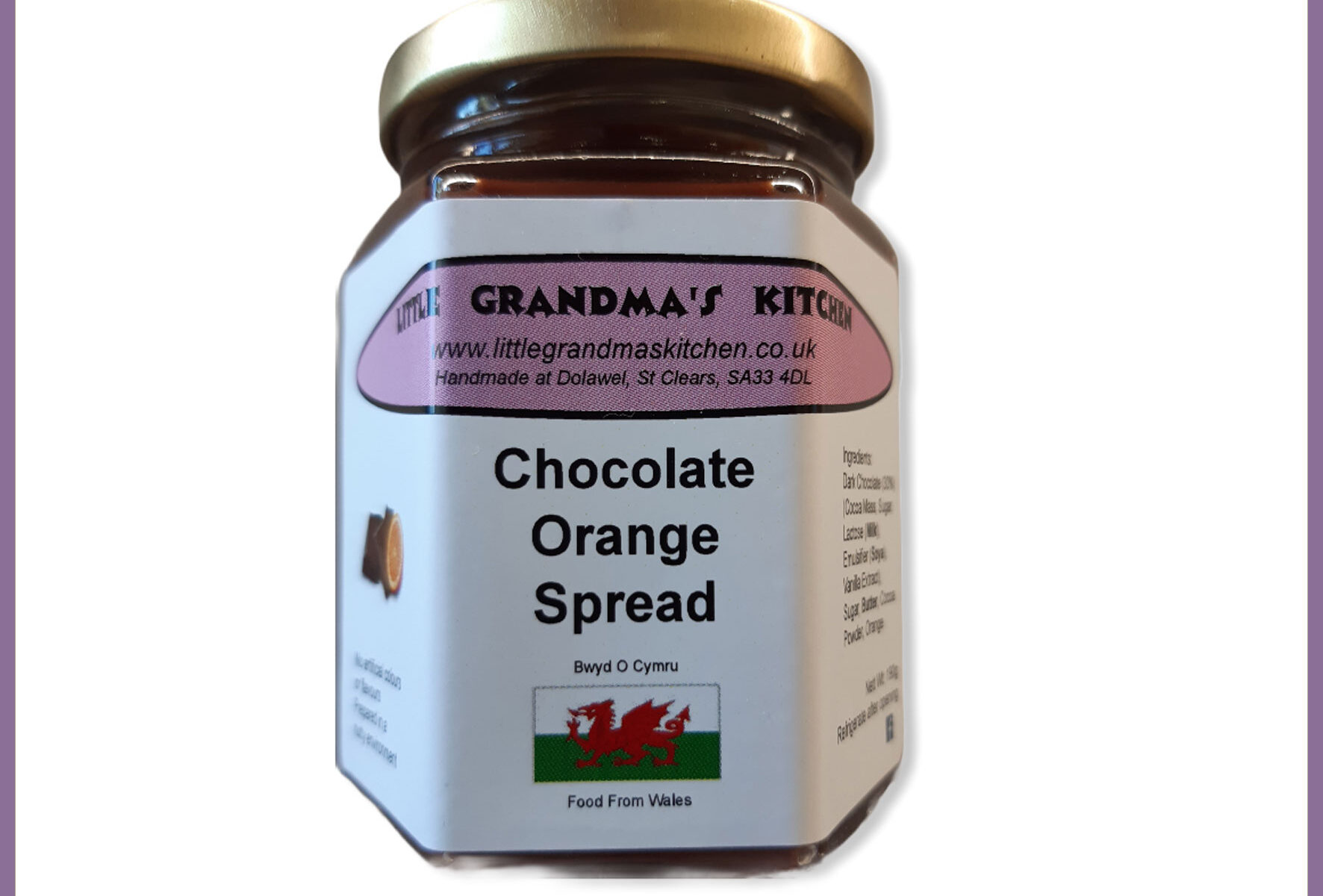 Chocolate Orange Spread